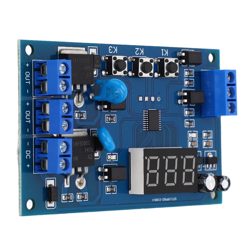 Programmable Delay Relay Module Dual Way Control Reverse Connection Protection