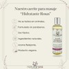 Naturalness Aceite para masaje corporal hidratante base de extractos herbales