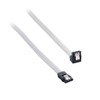 CableMod ModFlex Sleeved Right Angle SATA 3 Cable (White, 60cm)