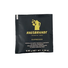 Hausbrandt Espresso Pads/ESE Pads, Pack of 18, 126 g