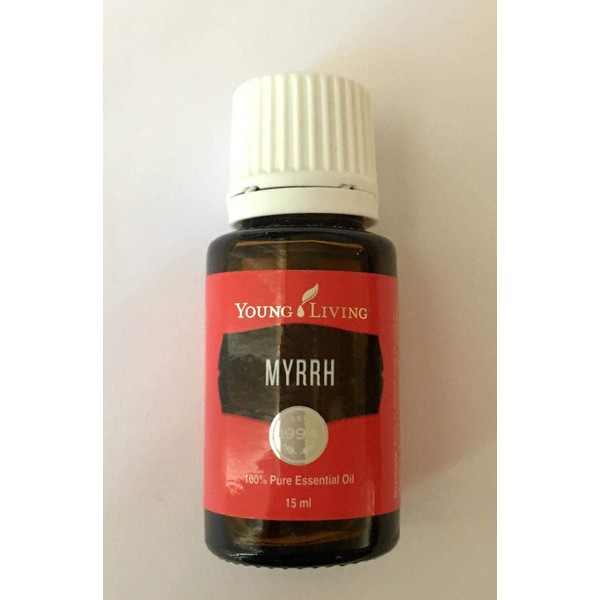 Myrrh Essential Oil 15ml by Young Living Essential Oils - Beautifies, Cleanses, and Moisturizes the Skin, Enhance Yoga, Meditation, and Spiritual, Skin Care