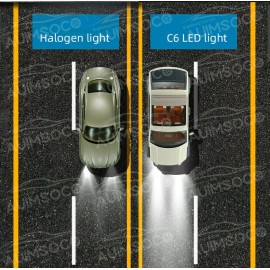 AUIMSOCO For Chevy Silverado 1500 2500 HD 3500 2004-2013 6x Combo LED Headlight Fog Bulbs