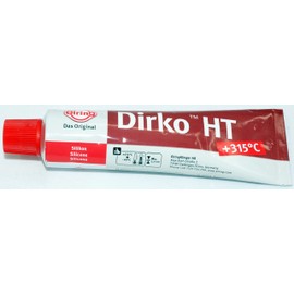 Quality Tube of DIRKO HT RED SEALANT Silicone 70 ML Compatible with STHL MS 029 290 200 390 192 193