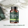 Prostate Health Naturelab Suplemento Masculino Licopeno 120 Cápsulas Sabor