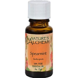 NATURE'S ALCHEMY ESSTL OIL,SPEARMINT, .5 FZ