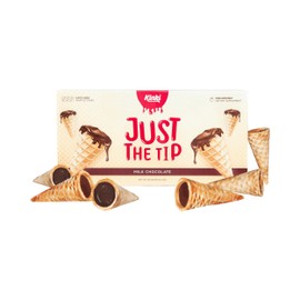 Kinki Just the Tip USA-Made Waffle Cone Mood Chocolates for Couples - 6 Pack (3 Servings) of Plant-Based Couples Chocolate Tabs to Enhance Performance, Increase Energy, & Improve Romantic Engagements