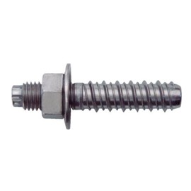 Japan Power Fastening High Strength Removable Male Screw Anchor, Tap Star, Made of SUS410, Susguard Treatment, M8 x 50, 18 Pieces