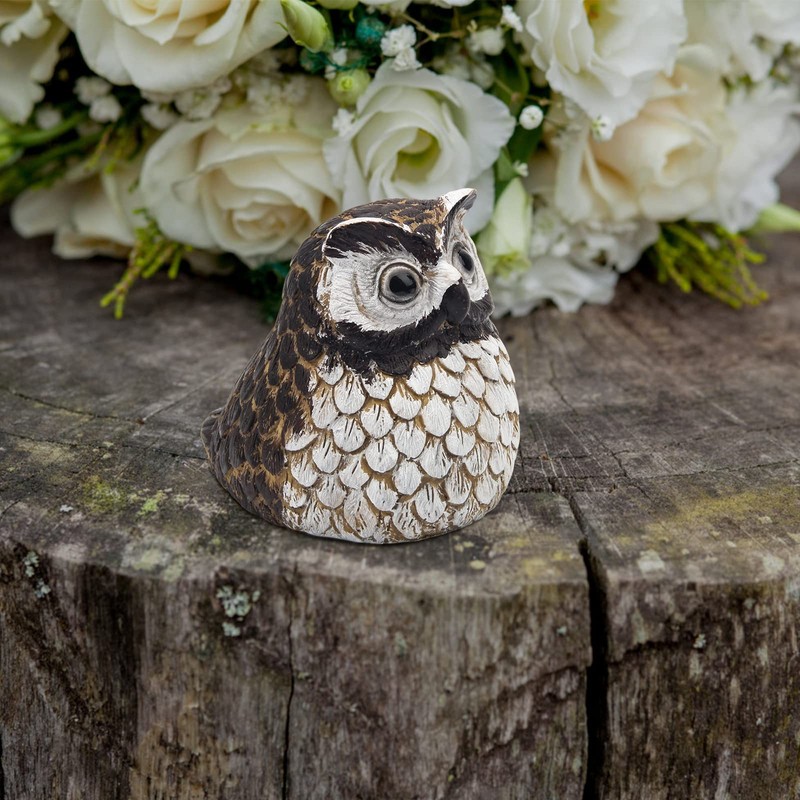 Wiwaplex Faux Owl House Decorative Spare Key Hider, Hide a