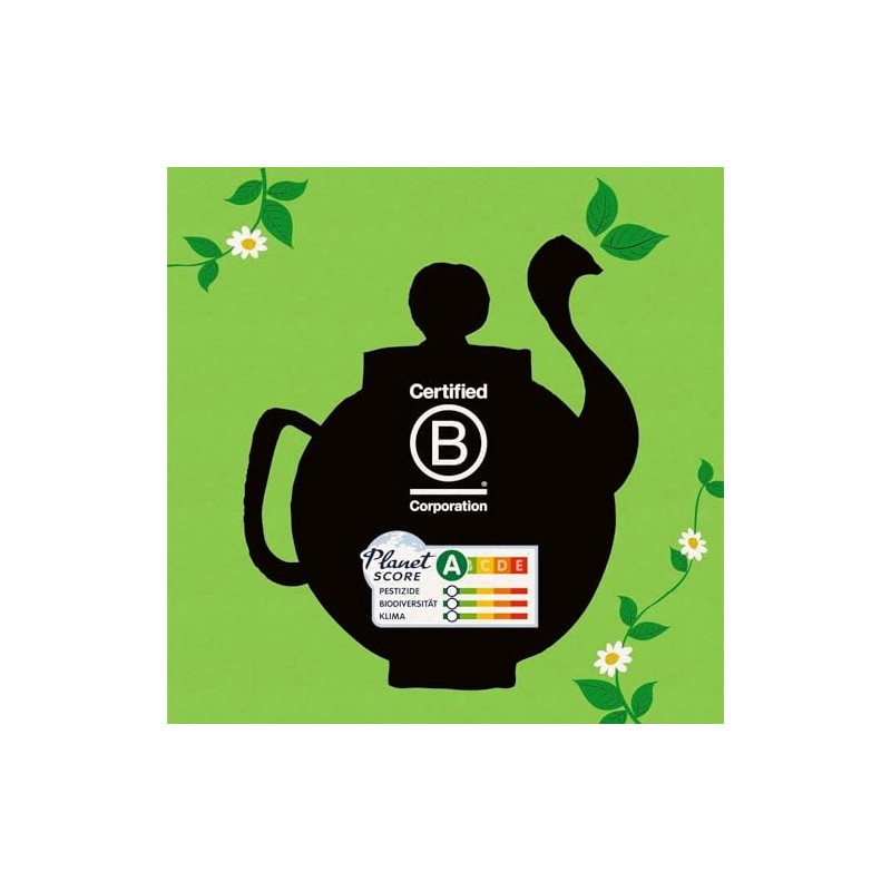 Cupper Organic Herbal Tea Sustainable Mint, Liquorice Free, 20 Unbleached