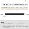 JASGOOD Men Canvas Fabric Belts Casual Web Cloth Belts with