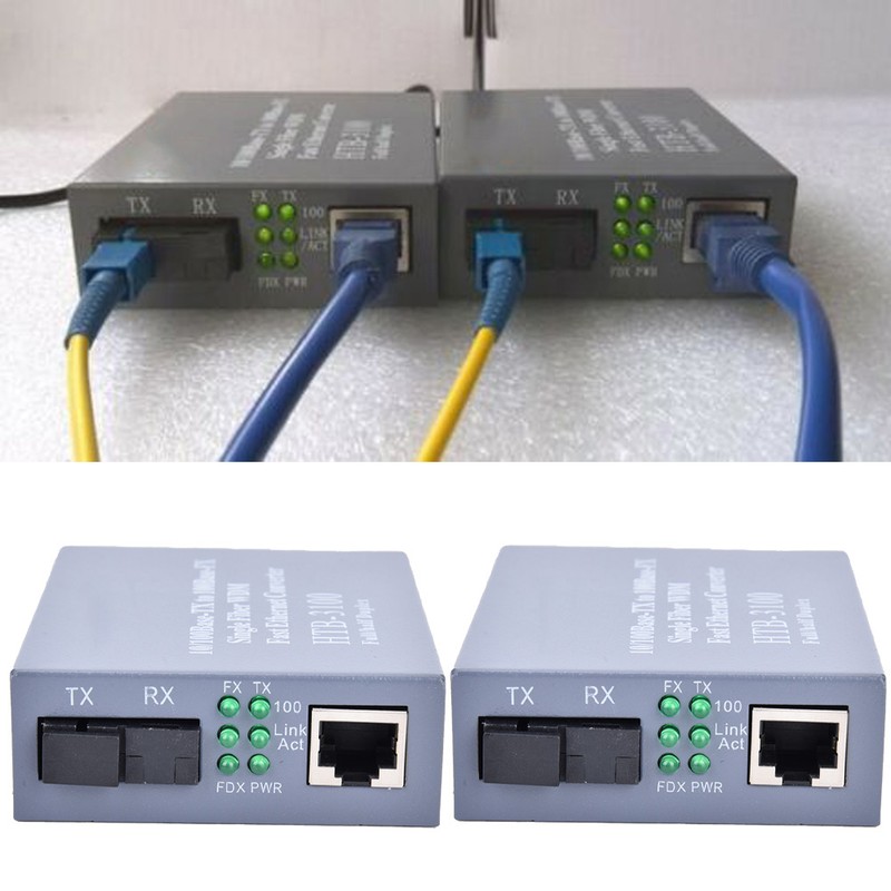 Hundred Megabit Ethernet Converter Optic Fiber Transceiver