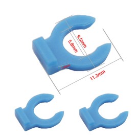 ICOKG 30pcs Collet Clips for Bowden Tube Collet for CR10 Ender3 v2 Hotend Extruder 3D Printer Access 1.75 mm Filament Bowden Collet 3D printer Parts