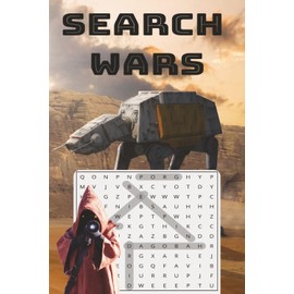 Search Wars: Crossword Puzzle Book: Galaxy Movies Themed Word Search, Large, Easy to Read, Fun for All Ages