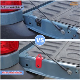 Tailgate Tie Down Anchor Bed Cleat Compatible with Ford Maverick 2022-2025 Heavy Duty Truck Tailgate Bed Tie Down Anchors Rings Trailers Hook Cargo Bolt Pickups Load Anchor Replacement Accessories