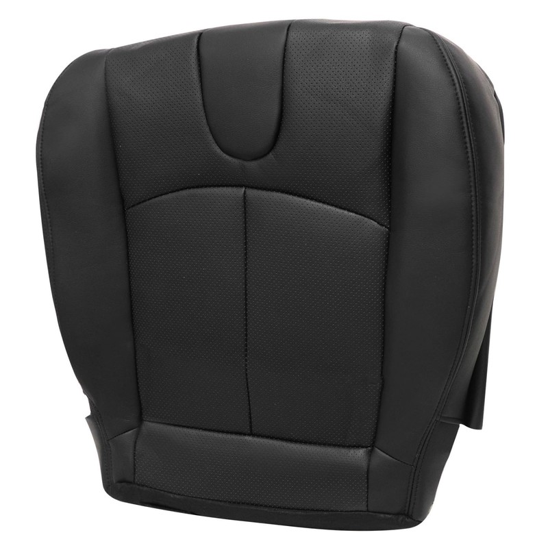 Priprilod Graphite Black Perforated Leather Driver Side Bottom Replacement seat