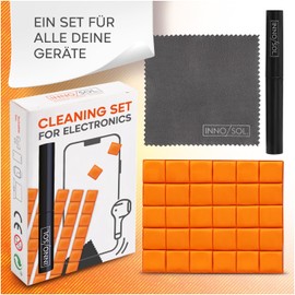 INNOSOL Premium Cleaning Kit for Electronics I Suitable for AirPods, Headphones, Camera, Smartphone and Many More I Airpods Cleaning Kit Essentials Including Cleaning Clay, Cleaning Pen and Microfibre