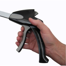 ArcMate EZ Reacher PRO - Heavy Duty Grab-It Reaching Tool – Collapsible Grabber Reacher with Extra-Large Grip, Locking Handle and 4.5 Inch Jaws - Ideal for Commercial, Maintenance, Seniors, 144"