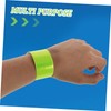 SUPVOX 10pcs Reflective Slap Bracelets for Night Walking and Visibility