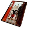 Lopo Passport Cover/Holder. Mickey Holding Hands, Walt. Travel Protection for