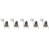 BA9s Bayonet Lamp Holder Bulb Socket, 1-1/8" Bracket for Bally