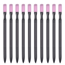 KAZIPOP 10PCS Pumice Stone Nail File Cuticle Stone Pusher Double-Headed Polishing Pen Nail Sanding Sticks Nail File Cuticle Remover Stick