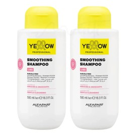 2 Pack Shampoo Liss Yellow, Alisador Y Controla El Frizz