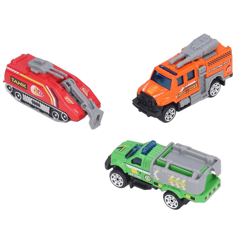 6pcs 1:64 Alloy Diecast Vehicle Model Simulated Exquisite Car Model