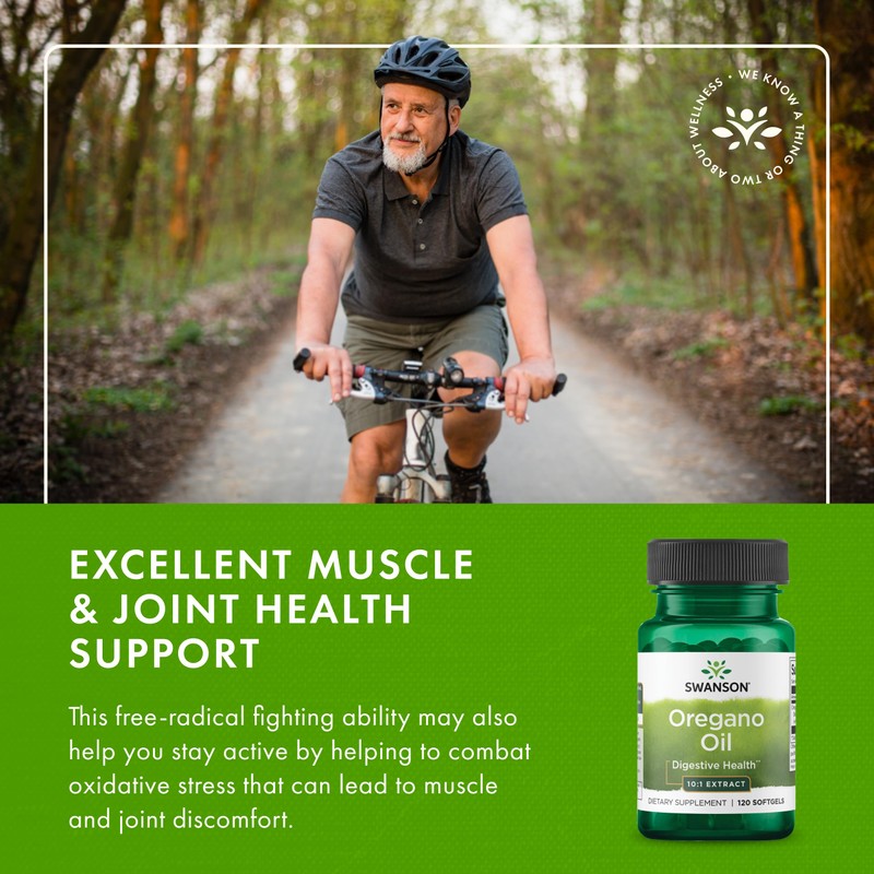 Swanson Oregano Oil 10:1 Extract-Natural Supplement Promoting Digestive Health-Respiratory &