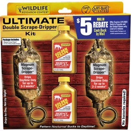 Wildlife Research Center Ultimate Double Dripper Combo, Camo, 4 oz, 392