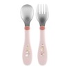 Chicco Stainless Steel Cutlery Set, Baby Set, Fork and Spoon