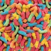 iLike! Neon Sour Gummy Worms | 2-Pound Bag | Assorted