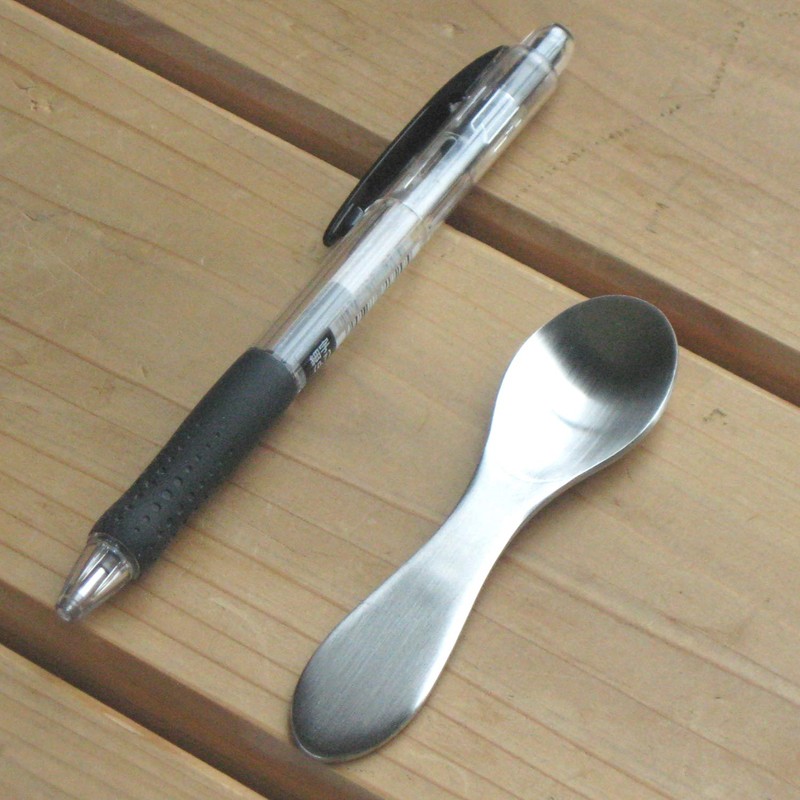 Nagao Caviar Spoon, Petite, 18-8 Stainless Steel, Set of 2,