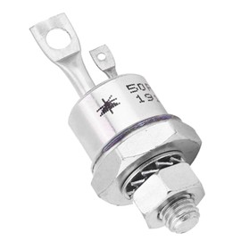 Fafeicy 2 Pcs Silicon Controlled Rectifier Screw Type Thyristor 50RIA120 SCR Motor Control