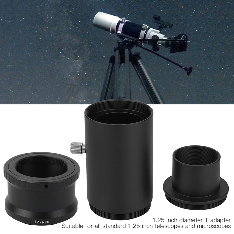 Fixed Photography Astronomical Telescope 1.25 Inch Extension Tube Adapter Ring