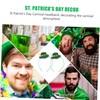 Beavorty 2pcs Green Hat Headband Hair Decor Patricks Day Headband