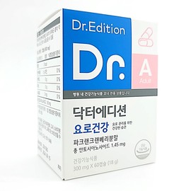 Doctor Edition Doctor Urinary Tract Health 60 Capsules Parkran Cranberry Extract Effectiveness Bladder Nutrition / 닥터에디션 닥터 요로건강 60캡슐 파크랜 크랜베리 추출물 효능 방광 영양제