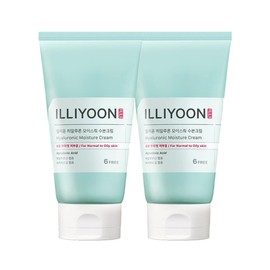 Illyyoon Illiyoon Four Seasons Moisture Cream Hyaluronic Moisture 100ml 2 packs / 일리윤 사계절 수분크림 히알루론 모이스춰 100ml 2입