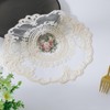 Embroidered Placemats Set of 4, Retro Handmand Place Mats Vintage
