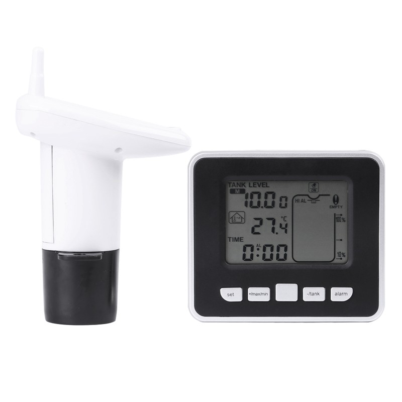 Ultrasonic Water Tank Liquid Depth Level Meter Sensor with Temperature