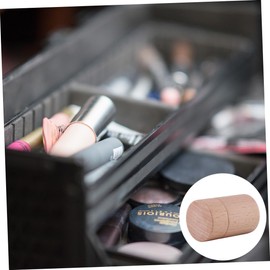 PACKOVE 1Pc Wooden Lip Balm Tube Up Container for DIY Lip Care for Travel and Outdoor Use