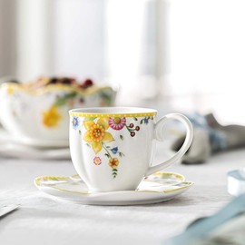 Villeroy & Boch Spring Awakening Kaffeeobertasse, Hartporzellan, mehrfarbig, medium