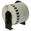 vhbw 1 x Label Roll with Holder 62 mm x