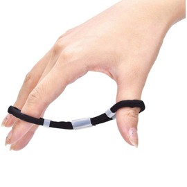 Archery Finger Sling Recurve Bow Fingerling, Adjustable Trainer Clicker Tabs Extra Comfort Padded for Outdoor Recurve Bow Hunting Shooting Accessory