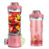 Portable Blender 600ml Personal Size Juicer Cup for Shakes and