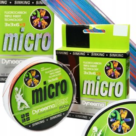 Dyneema Micro Tex Multicolour Braided X4 150 m 0.22 mm