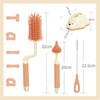 COREFUN Cepillos de Limpieza para Botellas, Kit de Cepillos para