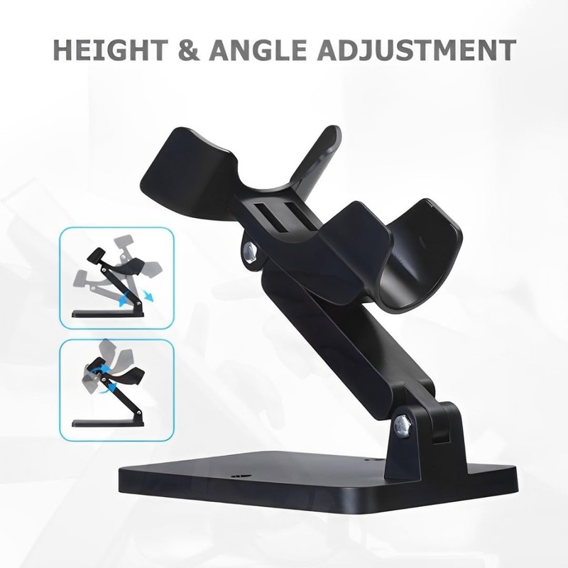 YurMemo Universal Scanner Holder,Adjustable Barcode Scanner Stand,No Assembly Barcode Reader