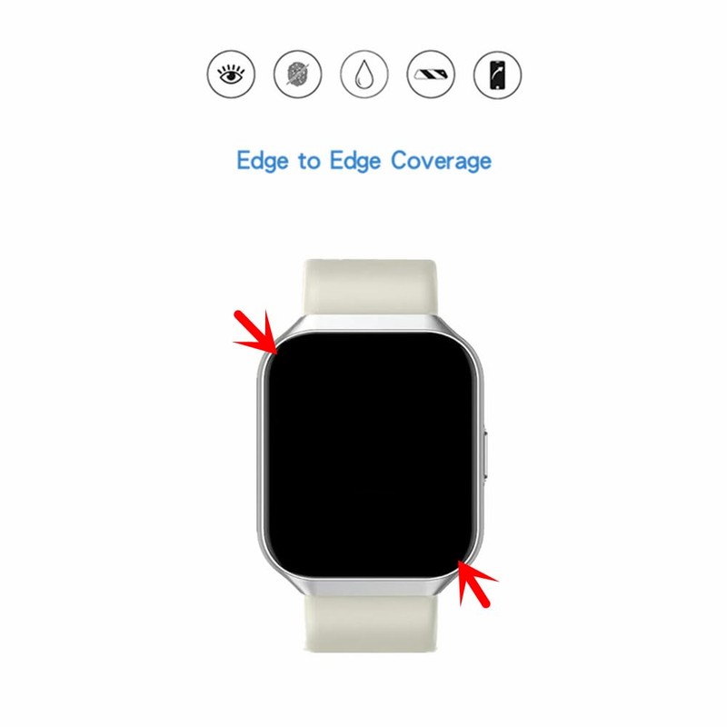 MIHENCE Screen Protector for P98 / P99 1.96 Inch Smartwatch,