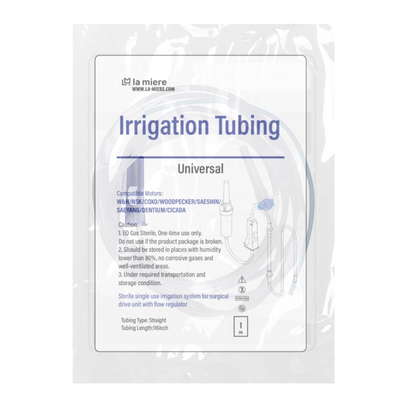 LA MIERE 1PCS Dental Disposable Irrigation Tubing, Universal Type Tubing,