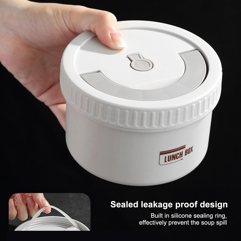 Thermal Insulated Box, 316 Stainless Steel Leakproof Container for Adults